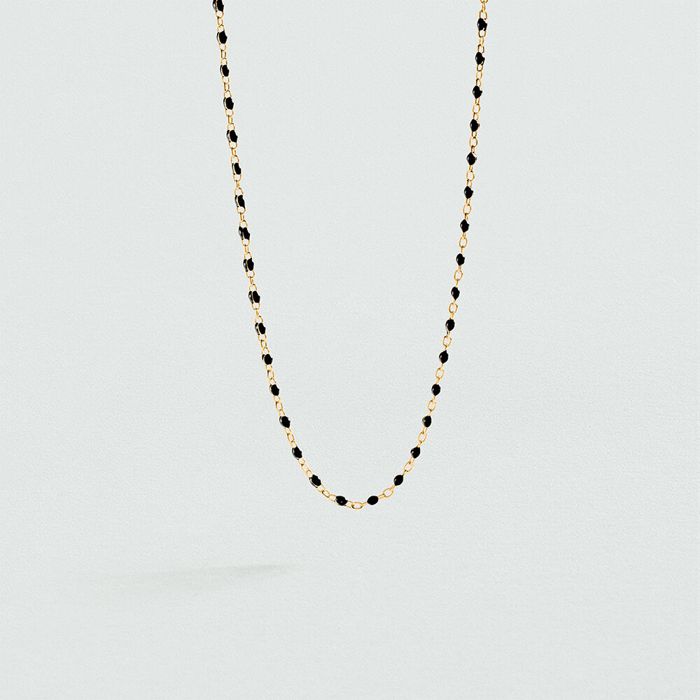 Collier ras du cou SMARTY - Noir / Dor&eacute; - Colliers ras du cou  | Agatha