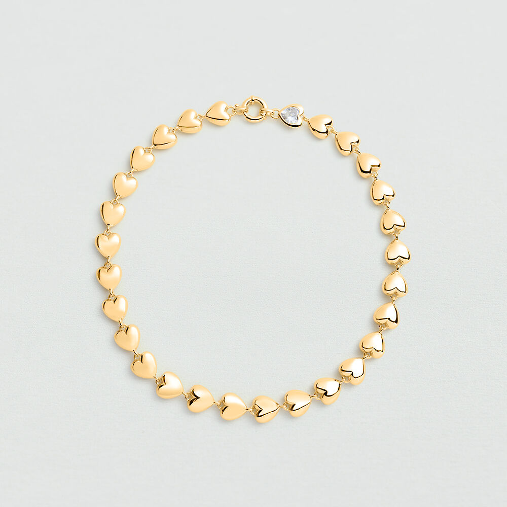 Collier ras du cou DESIREE - Cristal / Doré - Colliers fantaisie  | Agatha