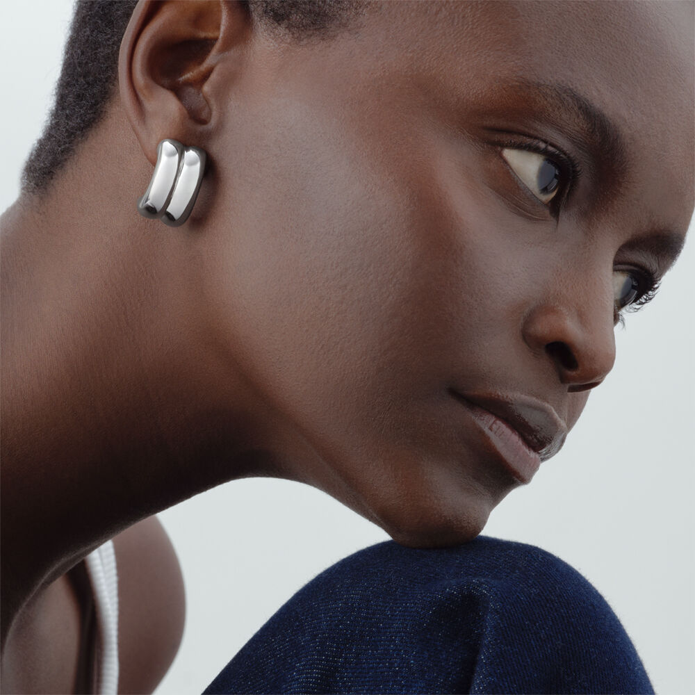 Boucles d'oreilles clips TURENNE - Argent&eacute; - Boucles d'oreilles clips  | Agatha