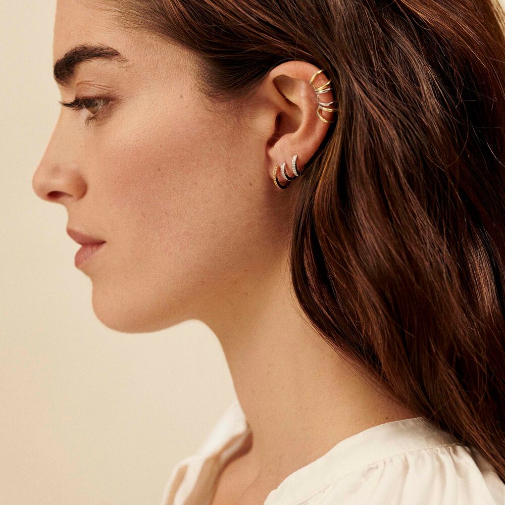 Piercing ear cuff CRUZADO - Doré - Piercings  | Agatha