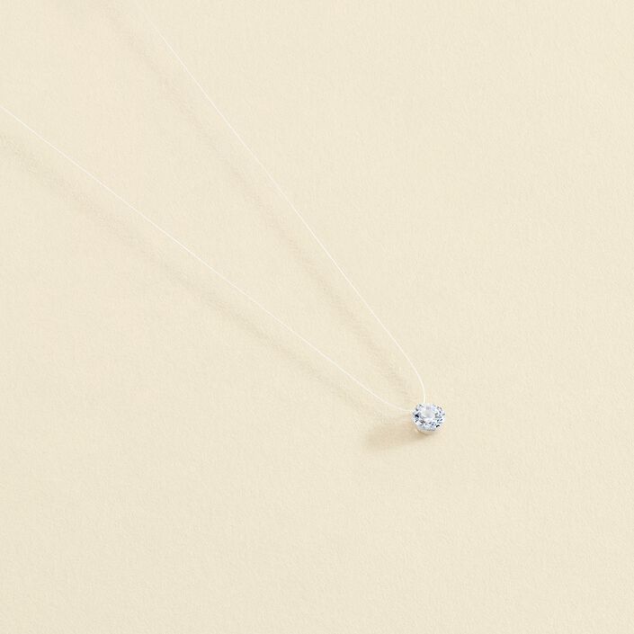 Collier ras du cou FILMAGIQ - Cristal / Argenté - Colliers  | Agatha