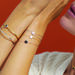 Jonc IMPERIAL - Noir / Doré - Bracelets  | Agatha