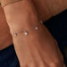 Bracelet souple BELOVED - Cristal / Argenté - Bracelets  | Agatha