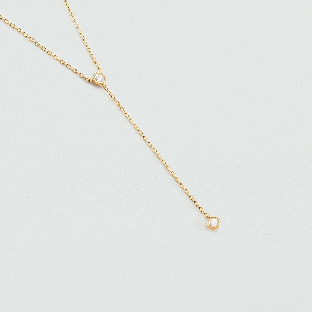 Collier ras du cou BRILLANT - Cristal / Doré - Colliers fantaisie  | Agatha