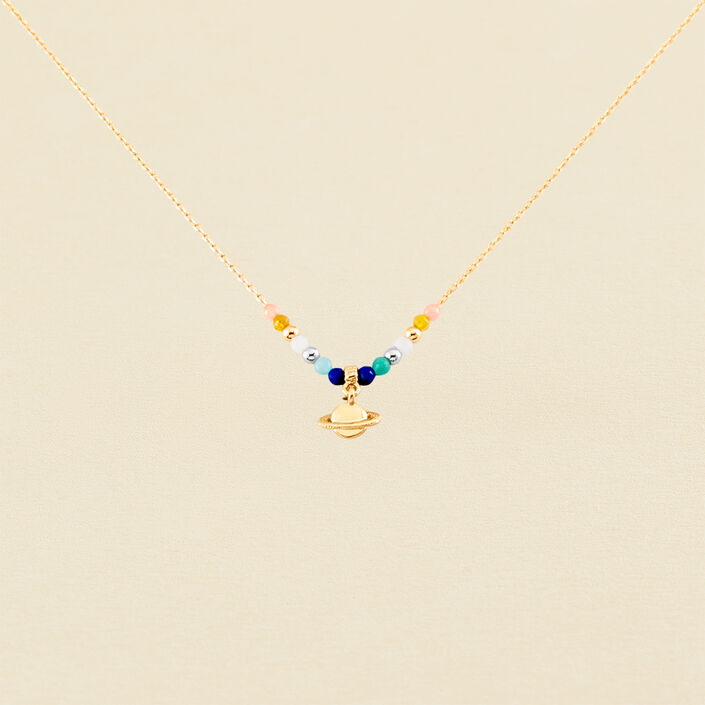 Collier Fleur En Cristal Agatha - Style Bohème, Parfait état, Occasion