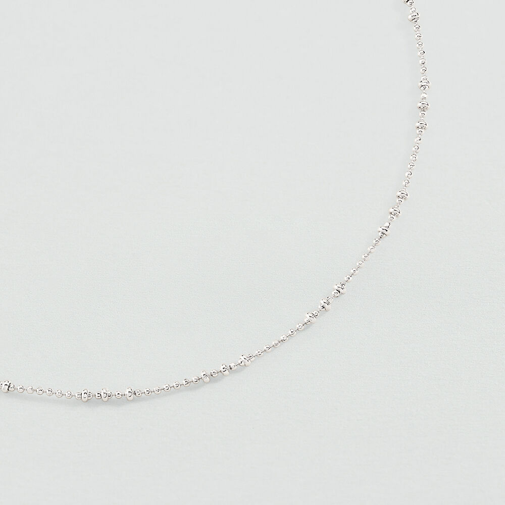 Collier ras du cou CHAÎNE BOULE - Argenté - Colliers ras du cou  | Agatha