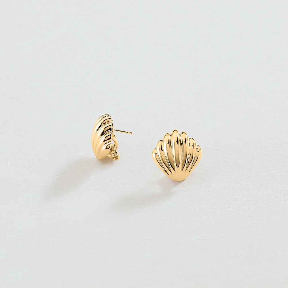 Boucles d'oreilles pendantes N-13 - Dor&eacute; - Boucles d'oreilles fantaisies  | Agatha