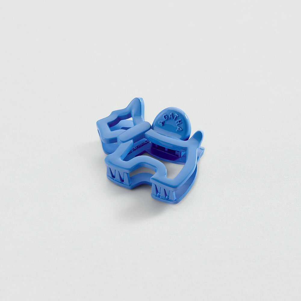 Accessoire cheveux SCOTTISH - Bleu Capri - Nouveaut&eacute;s  | Agatha