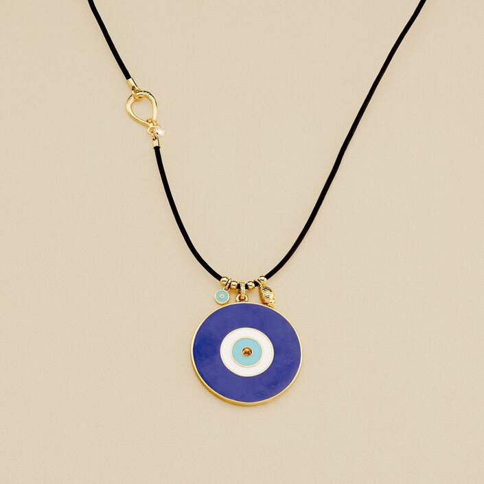 Sautoir CYCLADES - Bleu / Doré - Colliers  | Agatha