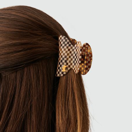 Accessoire cheveux DAMIER - Beige - Accessoires  | Agatha