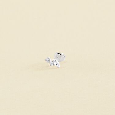 Piercing puce AMAS - Cristal / Argenté - Piercings  | Agatha