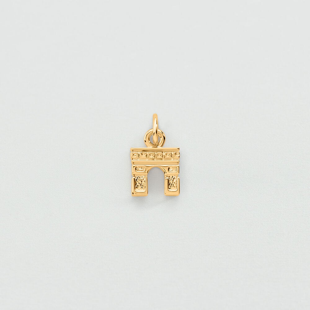Pendentif ARC DE TRIOMPHE - Dor&eacute; - Tous les charms  | Agatha