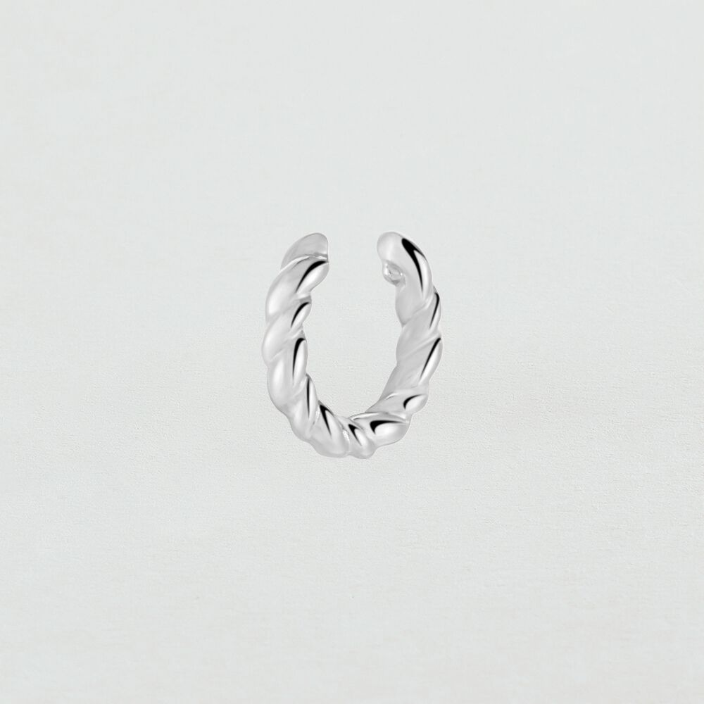 Faux piercing TRESSEE - Argent&eacute; - Argent v&eacute;ritable  | Agatha