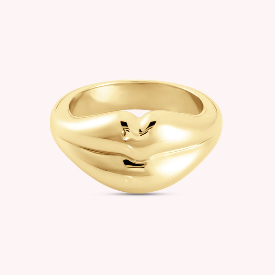 Bague fine LEO - Doré - Bagues  | Agatha