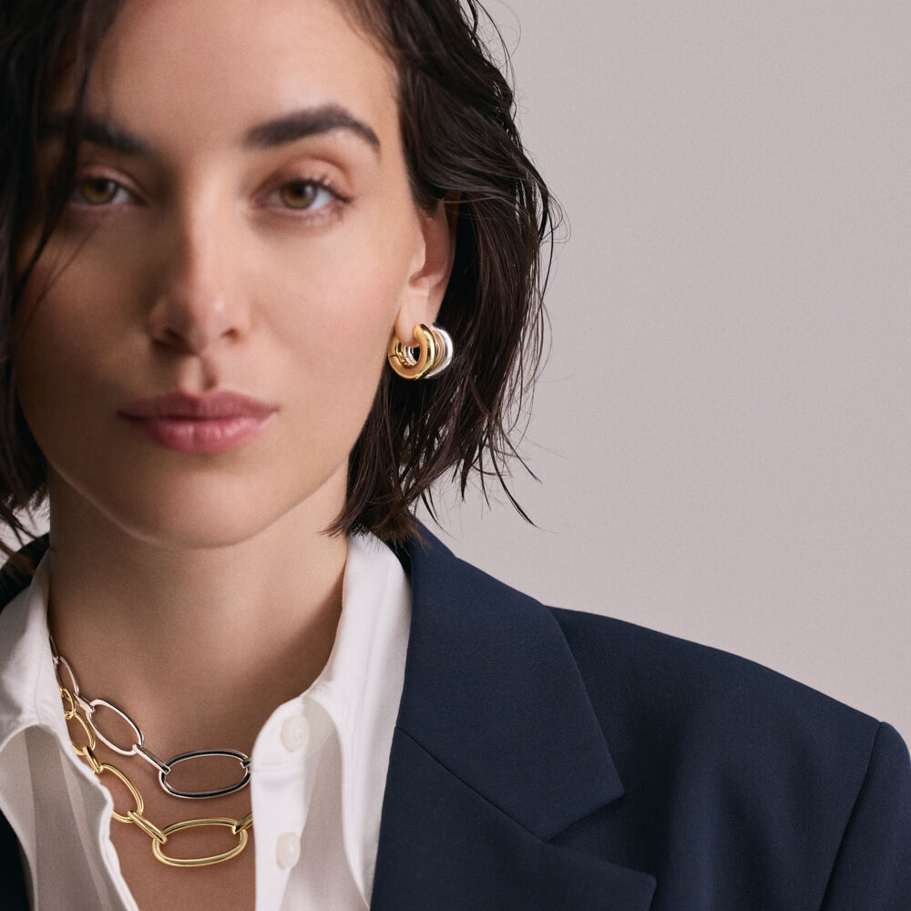 Collier ras du cou CHAIN - Argent&eacute; - Colliers fantaisie  | Agatha