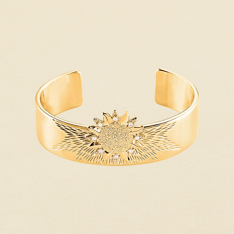 Manchette BIGBANG - Cristal / Doré - Bracelets  | Agatha