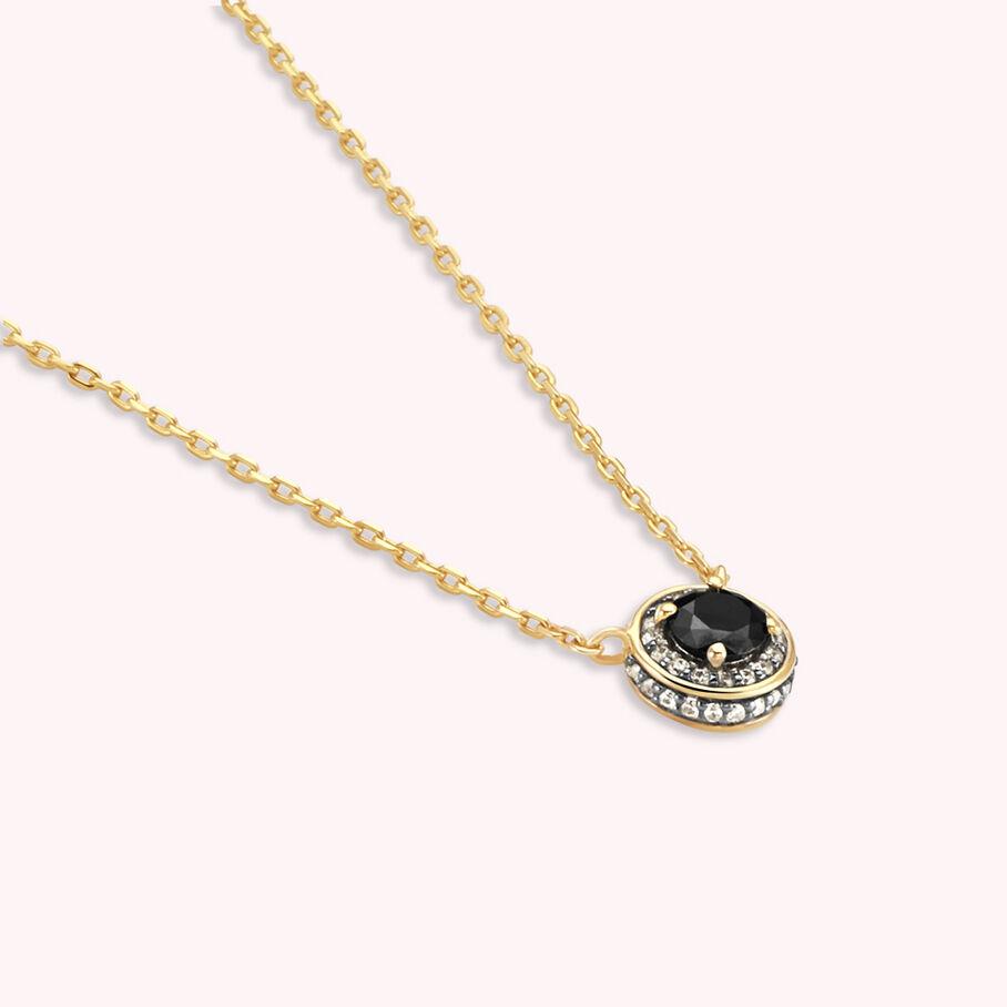 Collier ras du cou IMPERIAL - Noir / Doré - Colliers  | Agatha