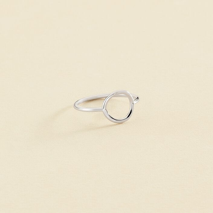 Bague fine PHILRING - Argenté - Bagues  | Agatha
