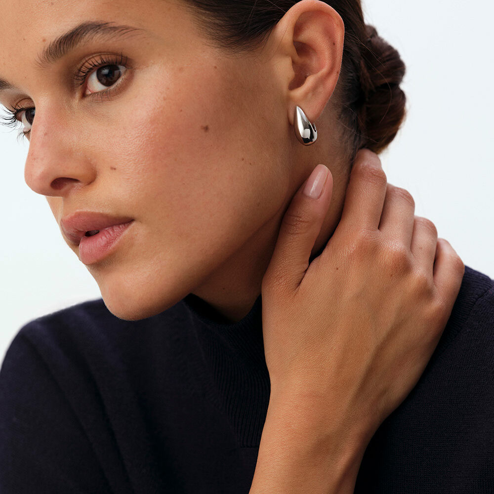 Cr&eacute;oles DANAE - Argent&eacute; - Cr&eacute;oles  | Agatha