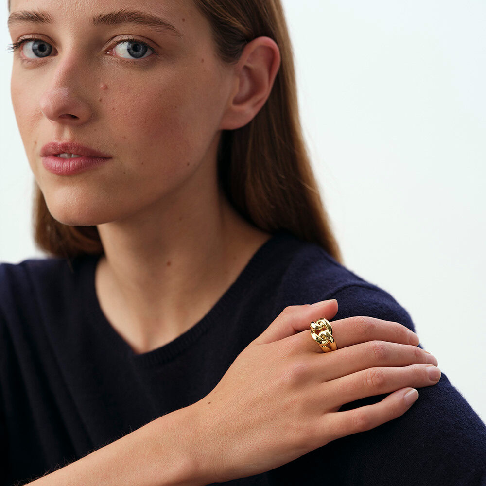 Bague fine REAUMUR - Dor&eacute; - Bagues fines  | Agatha