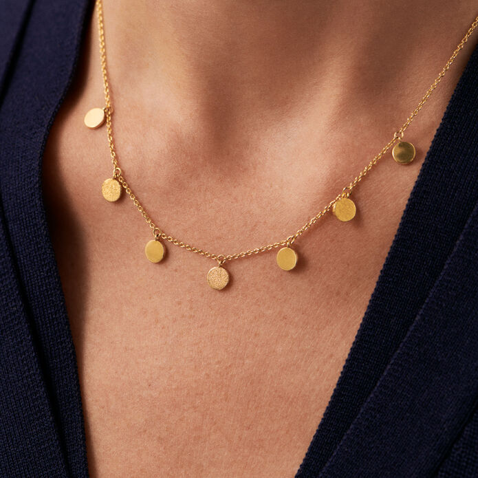 Collier ras du cou GOLDEN - Doré - Colliers  | Agatha