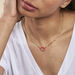 Collier ras du cou SESHA - Rose / Doré - Colliers  | Agatha
