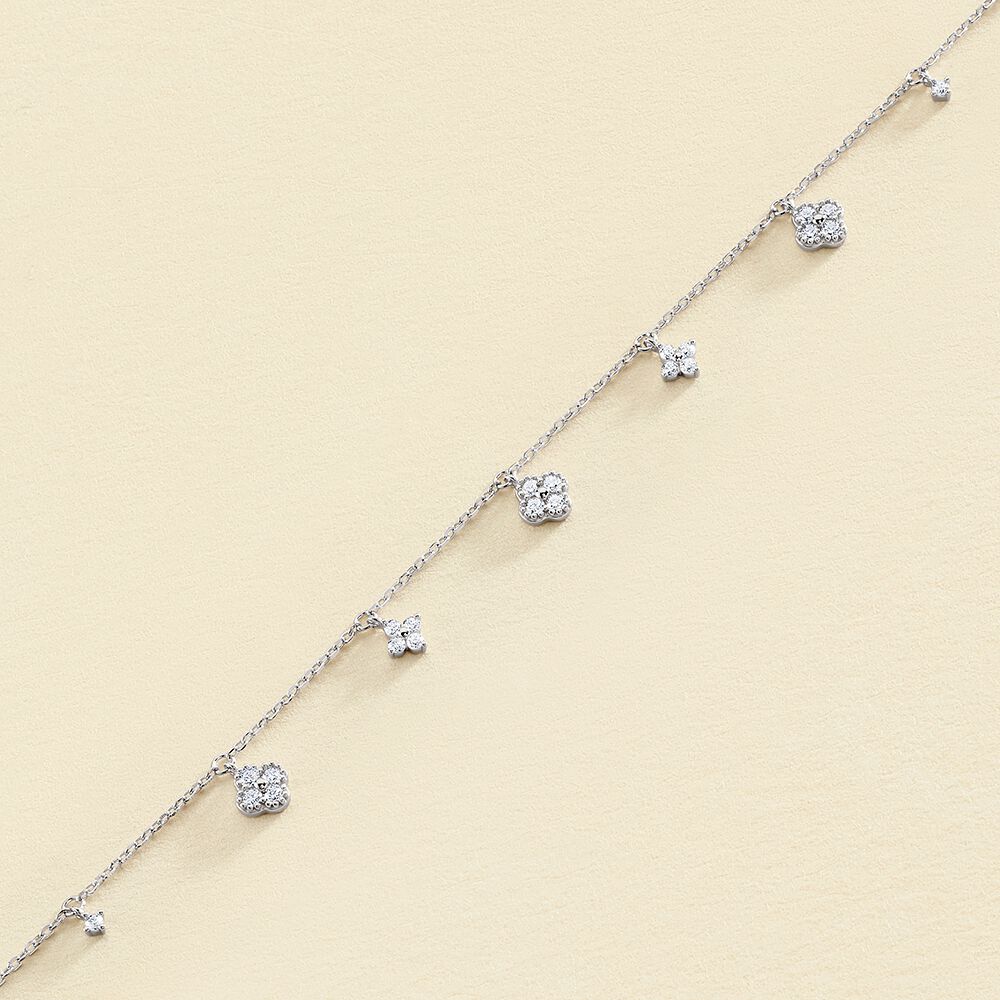 Bracelet souple BELOVED - Cristal / Argenté - Bracelets  | Agatha