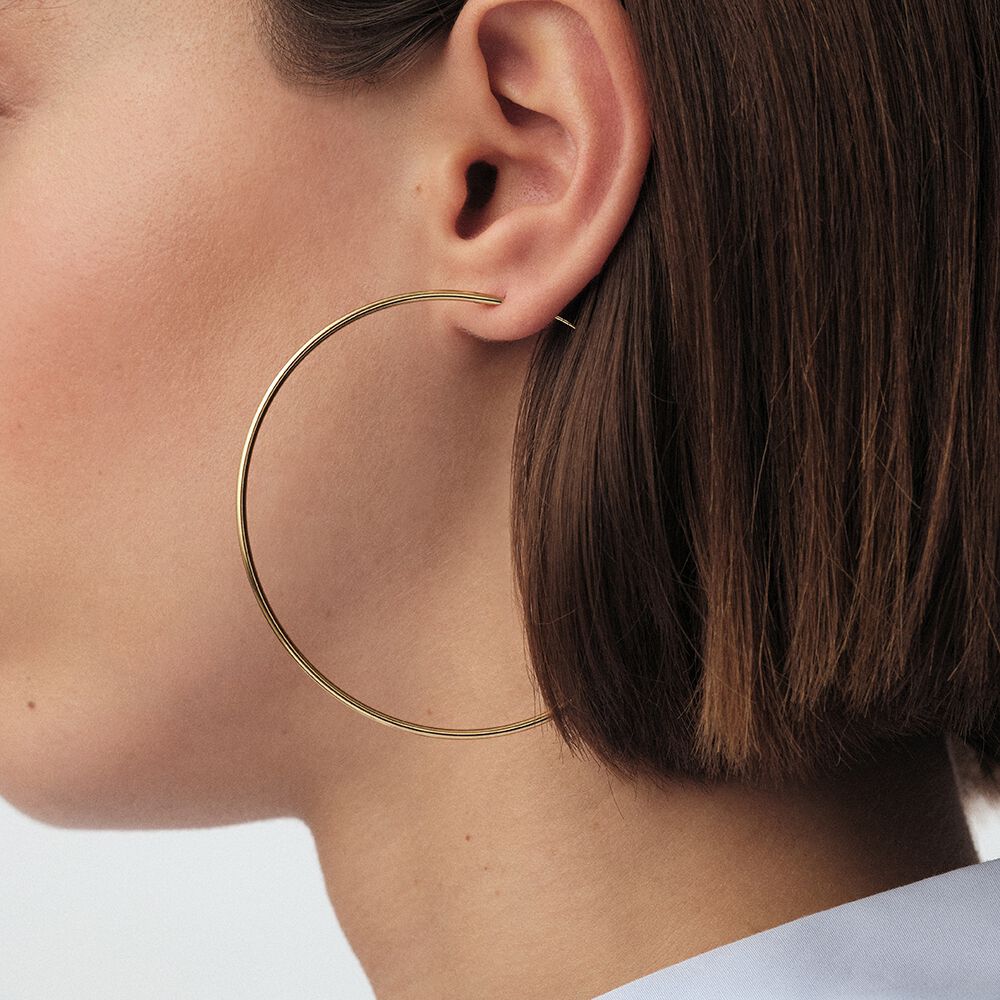 Créoles CREOLA - Doré - Boucles d'oreilles fantaisies  | Agatha
