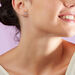Boucles d'oreilles puces ETREINTE - Cristal / Argenté - Boucles d'oreilles puces  | Agatha