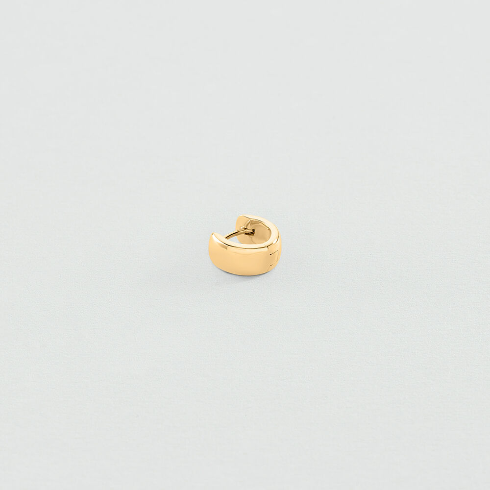 Piercing créole MIX& MATCH - Doré - Bijoux sans pierre  | Agatha
