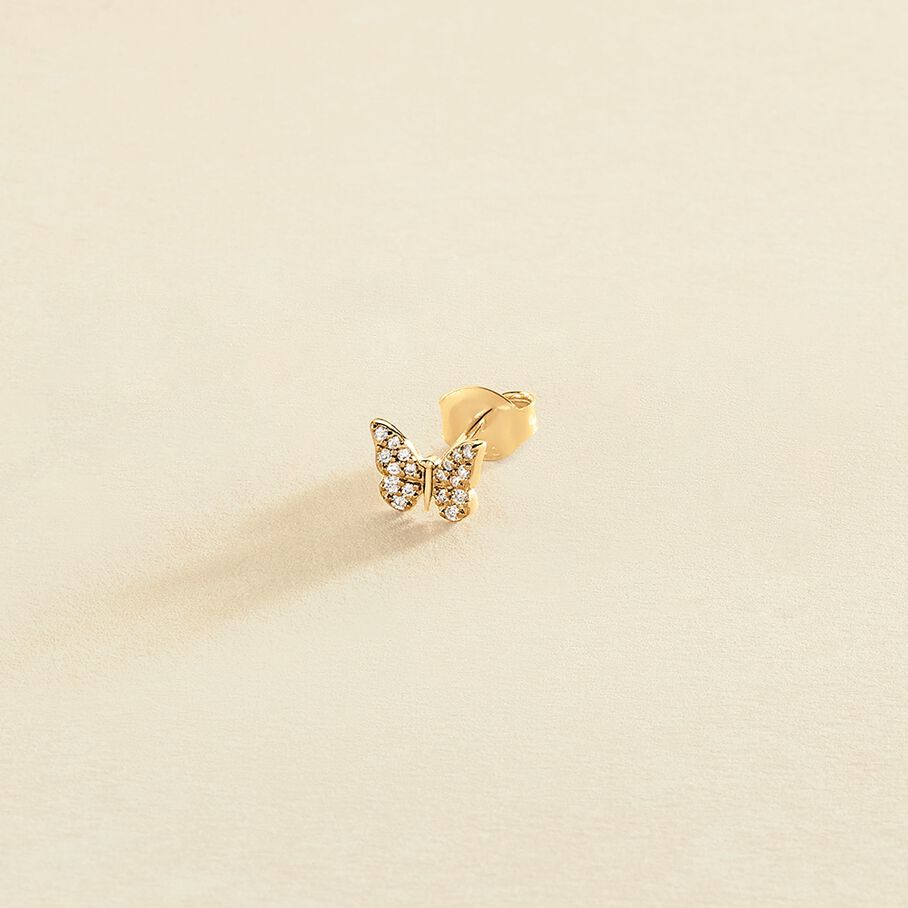 Piercing puce TINY - Doré / Gun - Piercings  | Agatha