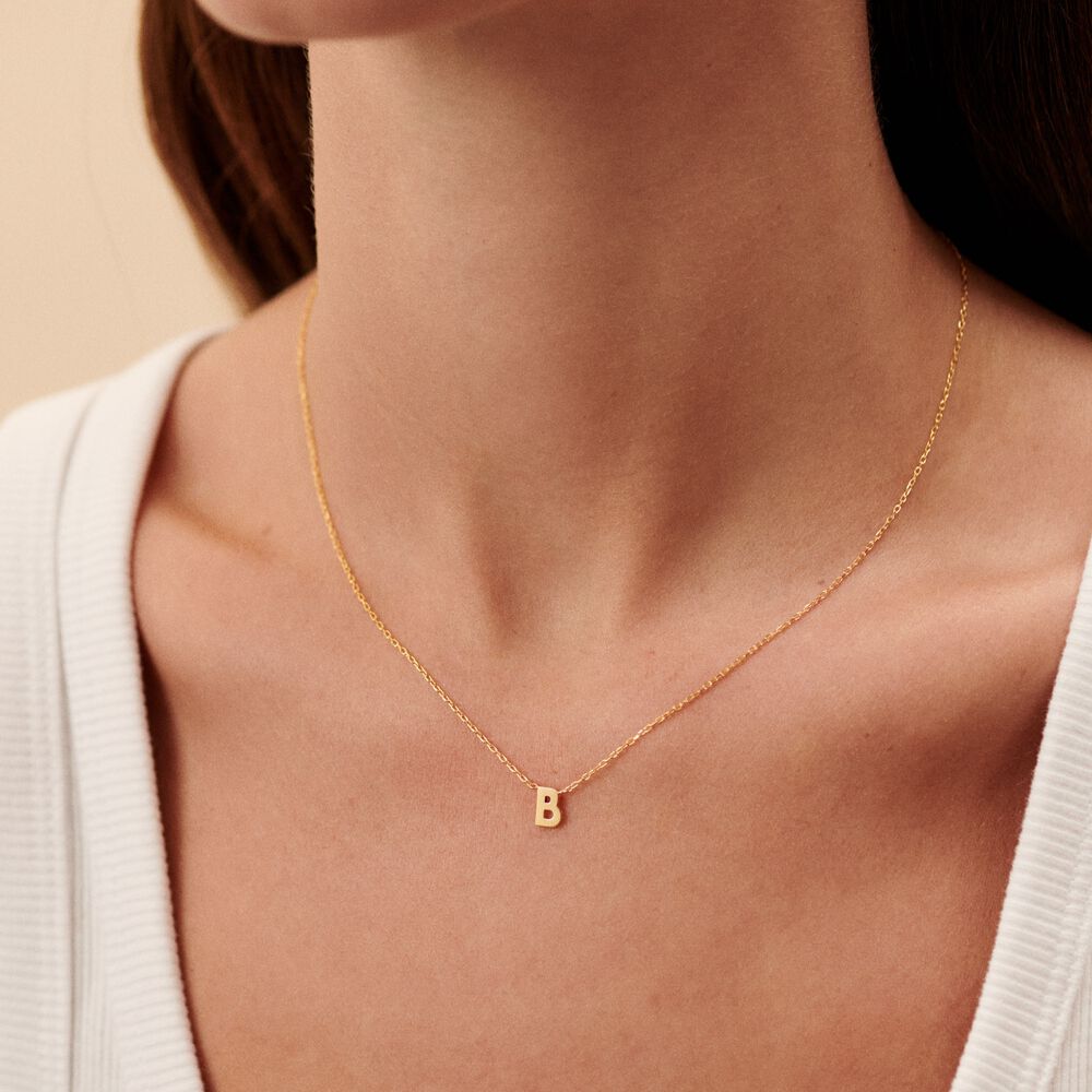 Collier ras du cou ABC - Doré - Colliers fantaisie  | Agatha
