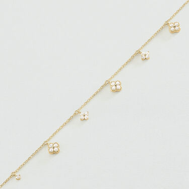 Bracelet souple BELOVED - Cristal / Doré - Bracelets  | Agatha