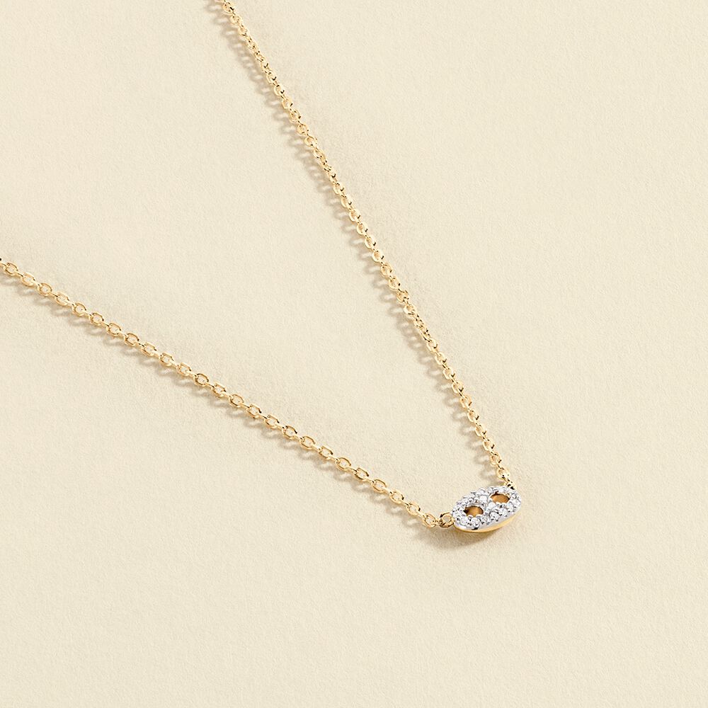 Collier ras du cou ETREINTE - Argenté / Doré - Colliers  | Agatha