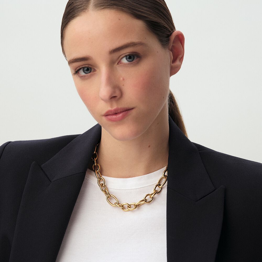 Collier ras du cou LEA - Doré - Colliers fantaisie  | Agatha