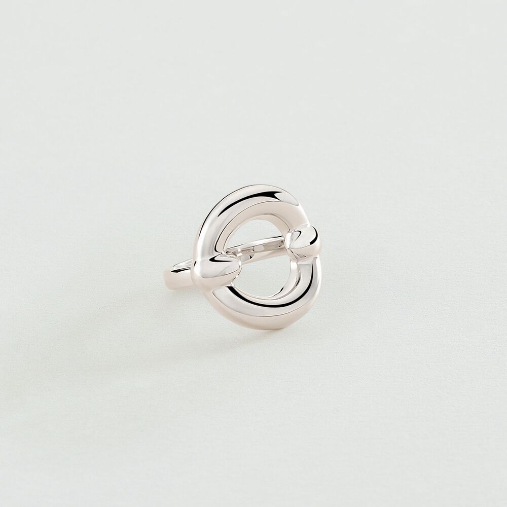 Bague large INES - Argenté - Bagues fantaisie  | Agatha