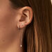 Piercing créole TRESSEE - Argenté - Piercings  | Agatha