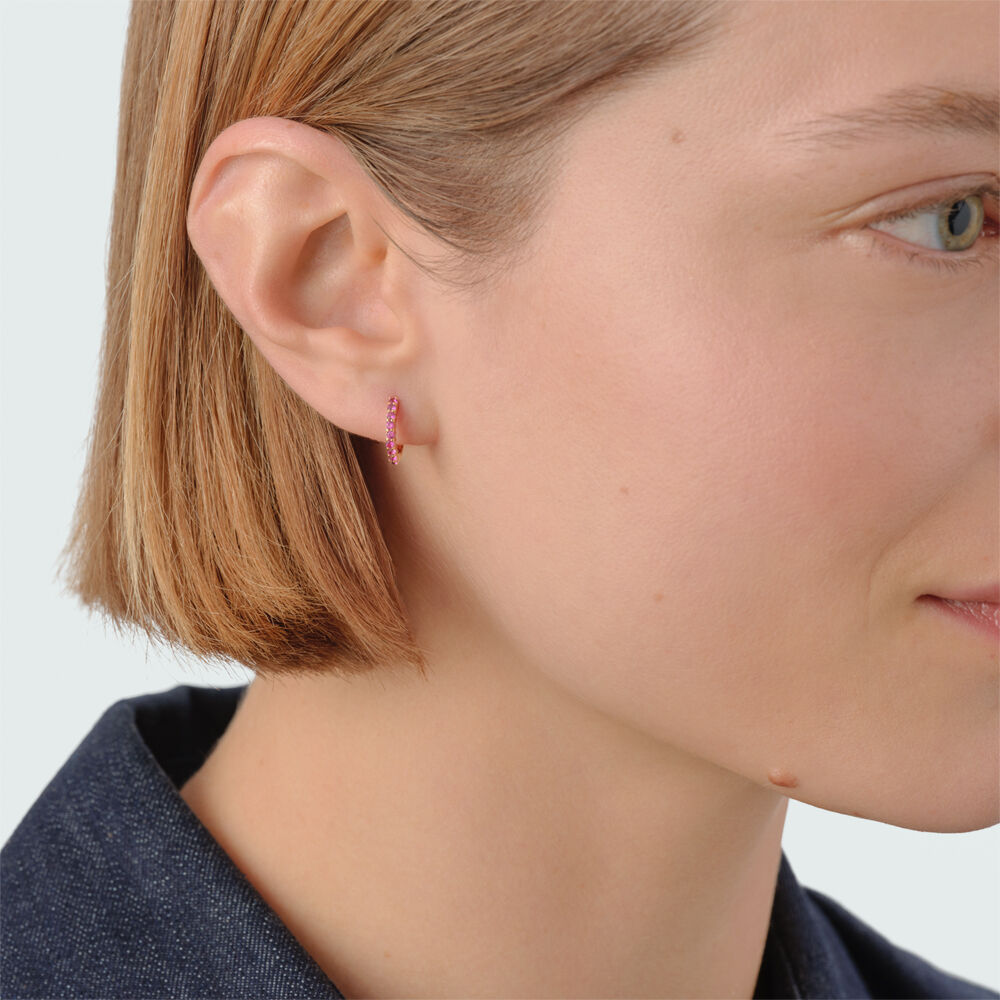 Cr&eacute;oles MIX & MATCH - Rose / Dor&eacute; - Cr&eacute;oles  | Agatha