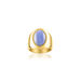 Bague large ALOHA - Blue lace - Bagues  | Agatha