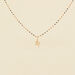 Collier ras du cou SMARTY - Noir / Doré - Colliers  | Agatha