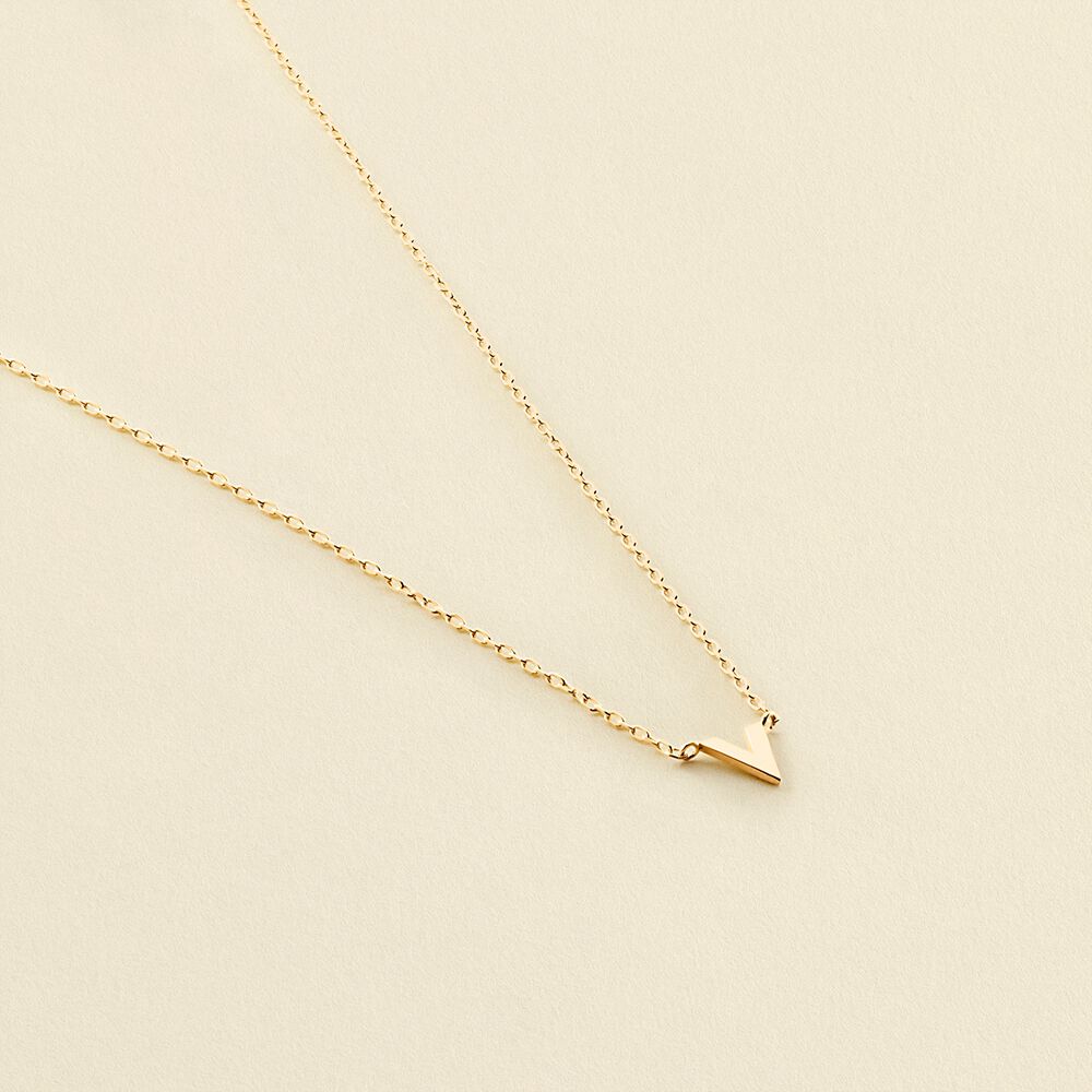 Collier ras du cou ABC - Doré - Colliers fantaisie  | Agatha