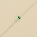 Bracelet souple BEGUIN - Vert / Argenté - Bracelets  | Agatha