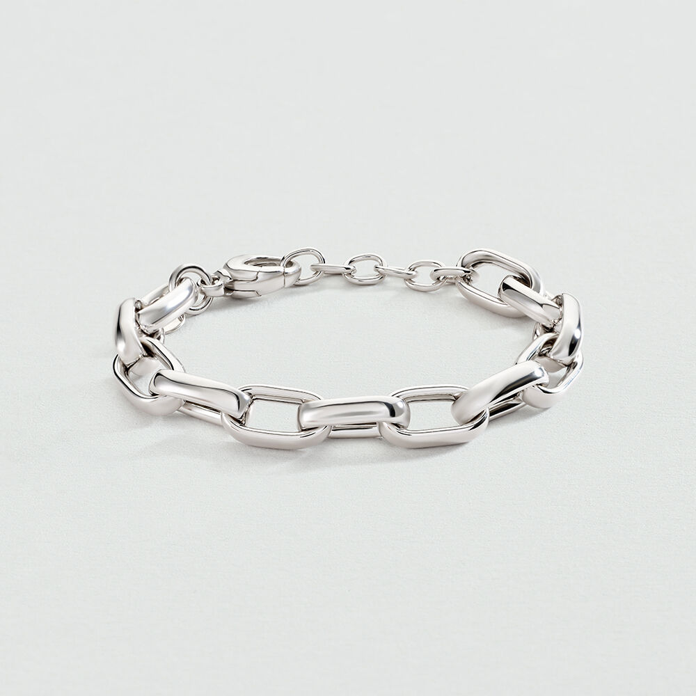 Bracelet souple RUE DE SEINE - Argenté - Bracelets souples  | Agatha