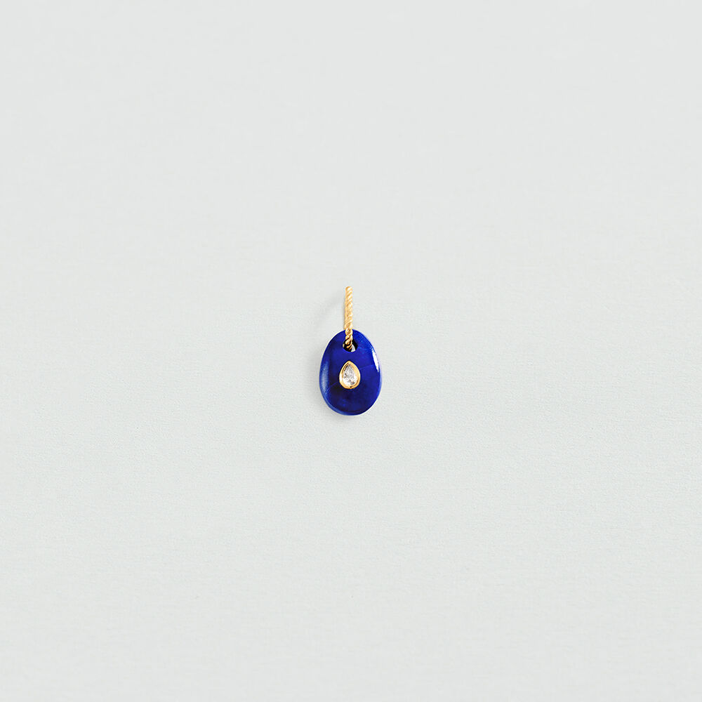 Pendentif PIERRE NATURELLE - Lapis - Autres pierres  | Agatha