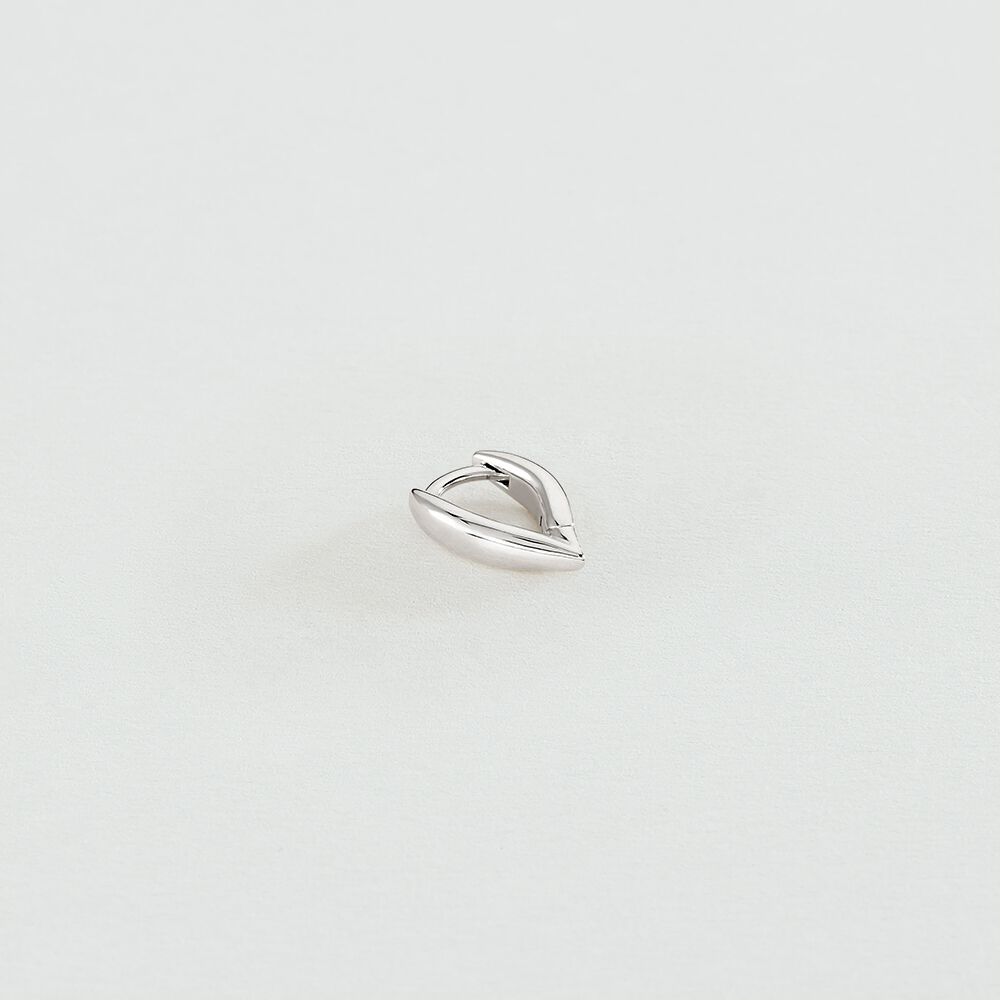 Piercing créole MIX& MATCH - Argenté - Bijoux sans pierre  | Agatha