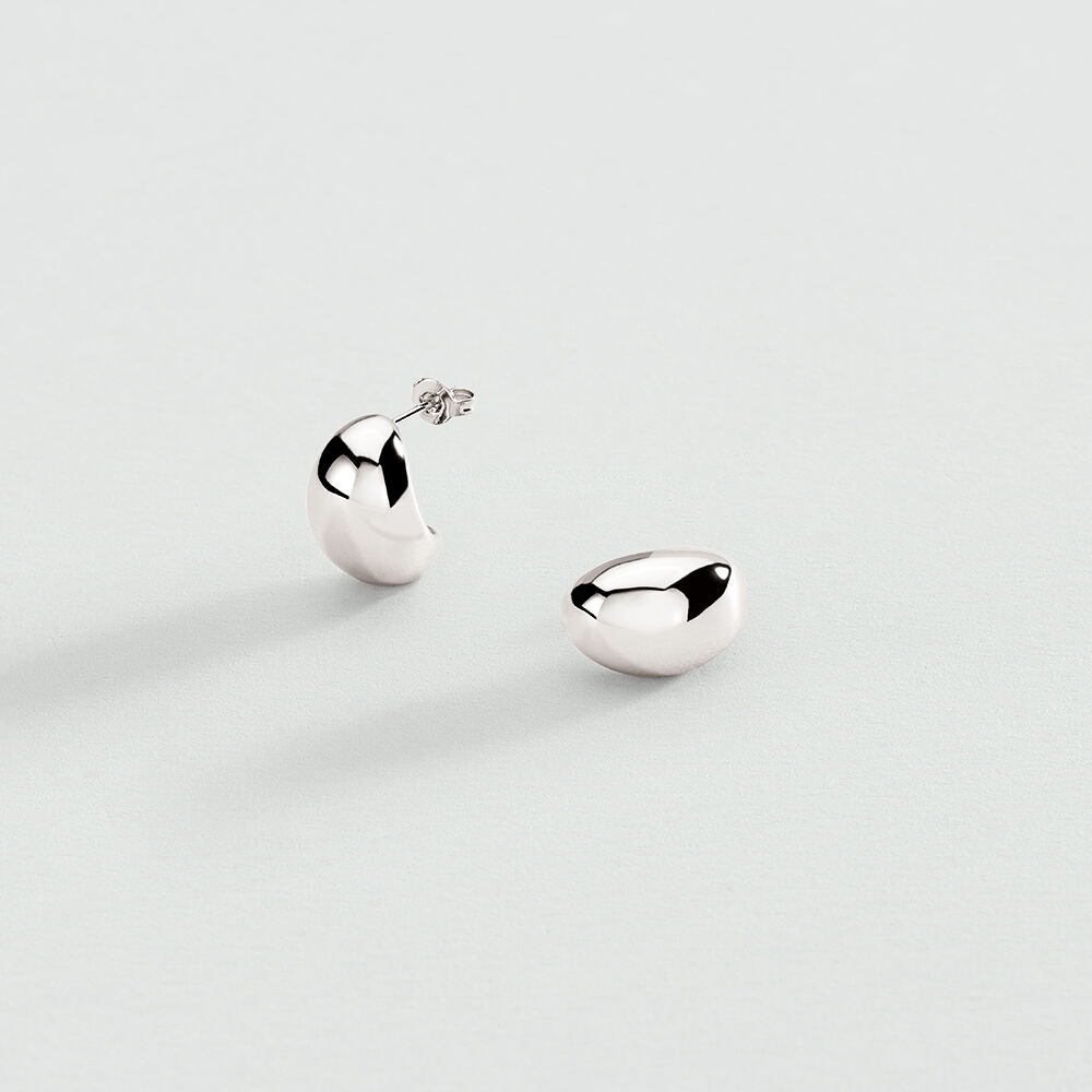 Créoles LEA - Argenté - Créoles  | Agatha