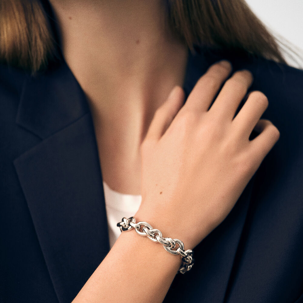 Bracelet souple LOULOU - Argenté - Bracelets fantaisie  | Agatha