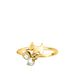 Bague fine SCOTS - Cristal / Doré - Bagues  | Agatha