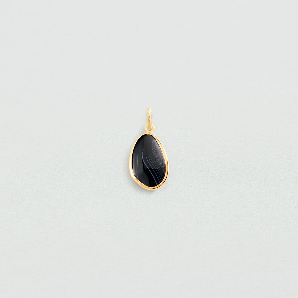 Pendentif PIERRE NATURELLE - Onyx - Autres pierres  | Agatha