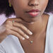 Bague fine ATMA - Amazonite/ jaune - Bagues  | Agatha